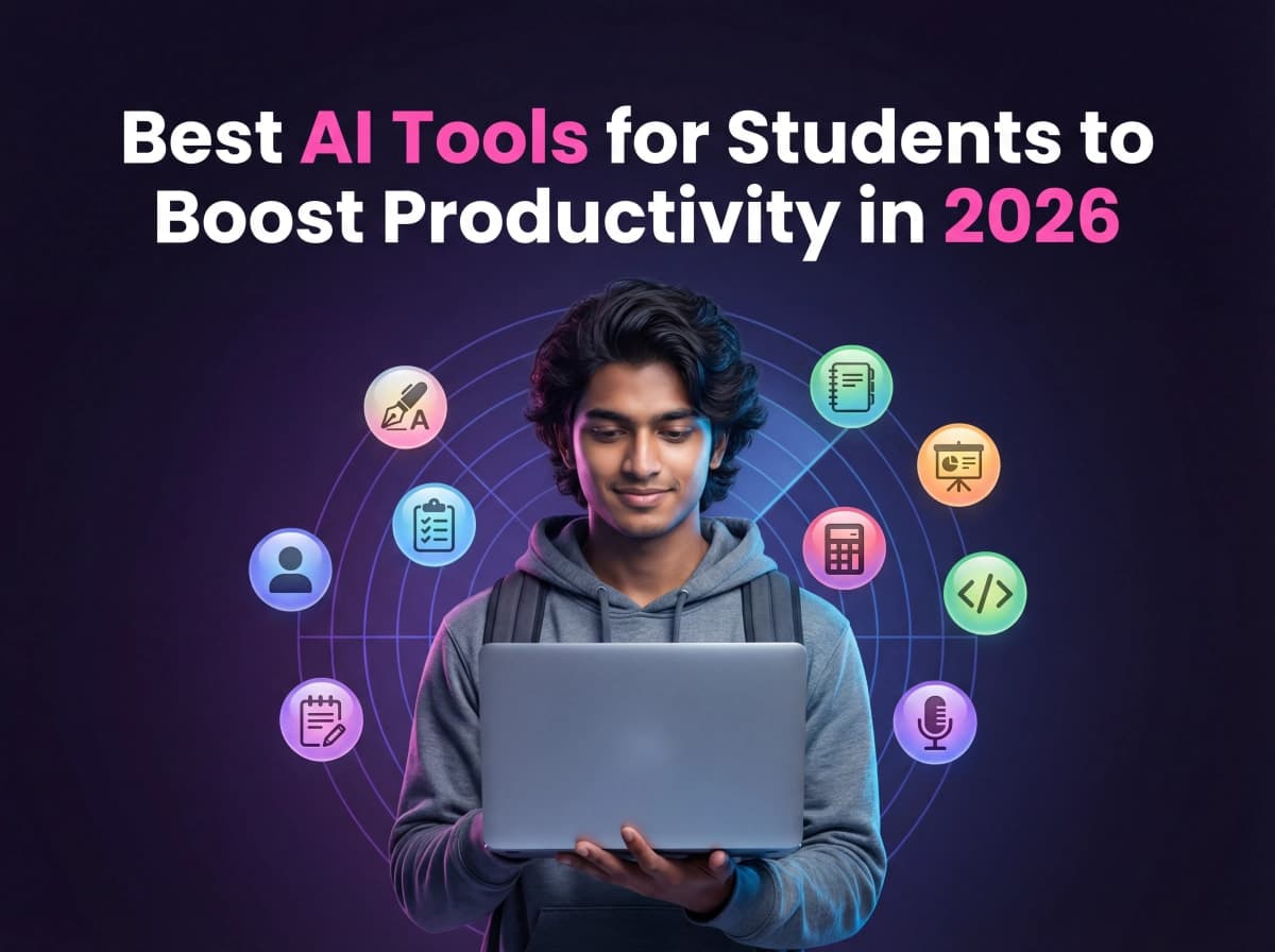 Best AI Tools for Students & Creators in 2026:Complete Guide